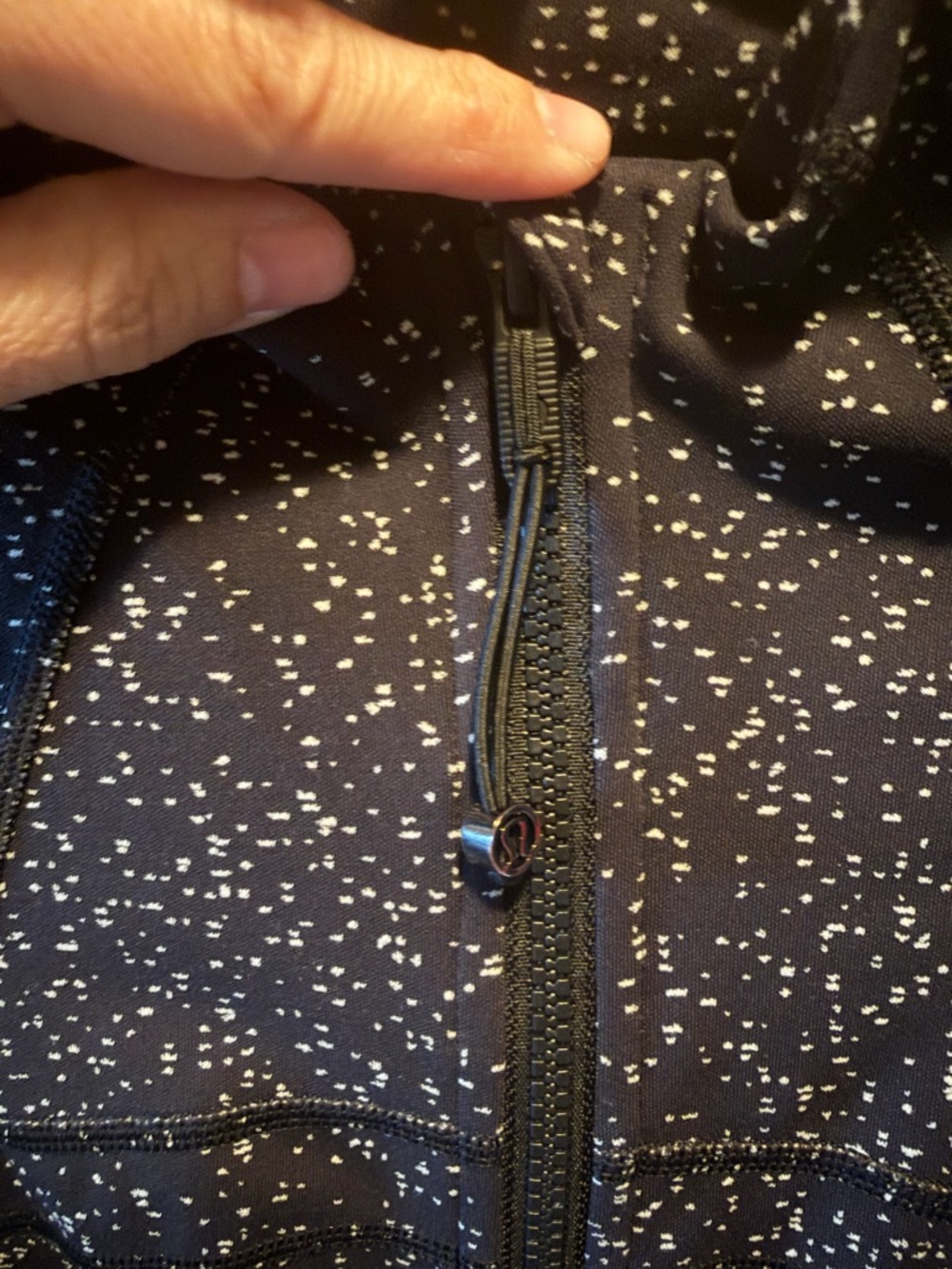 Lululemon Define Jacket Black Speckled 10 - Picture 2 of 6